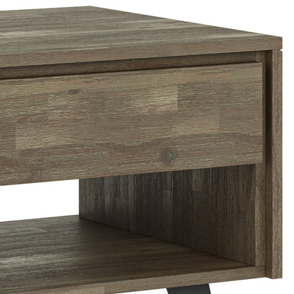 Lowry - End Table - Distressed Gray