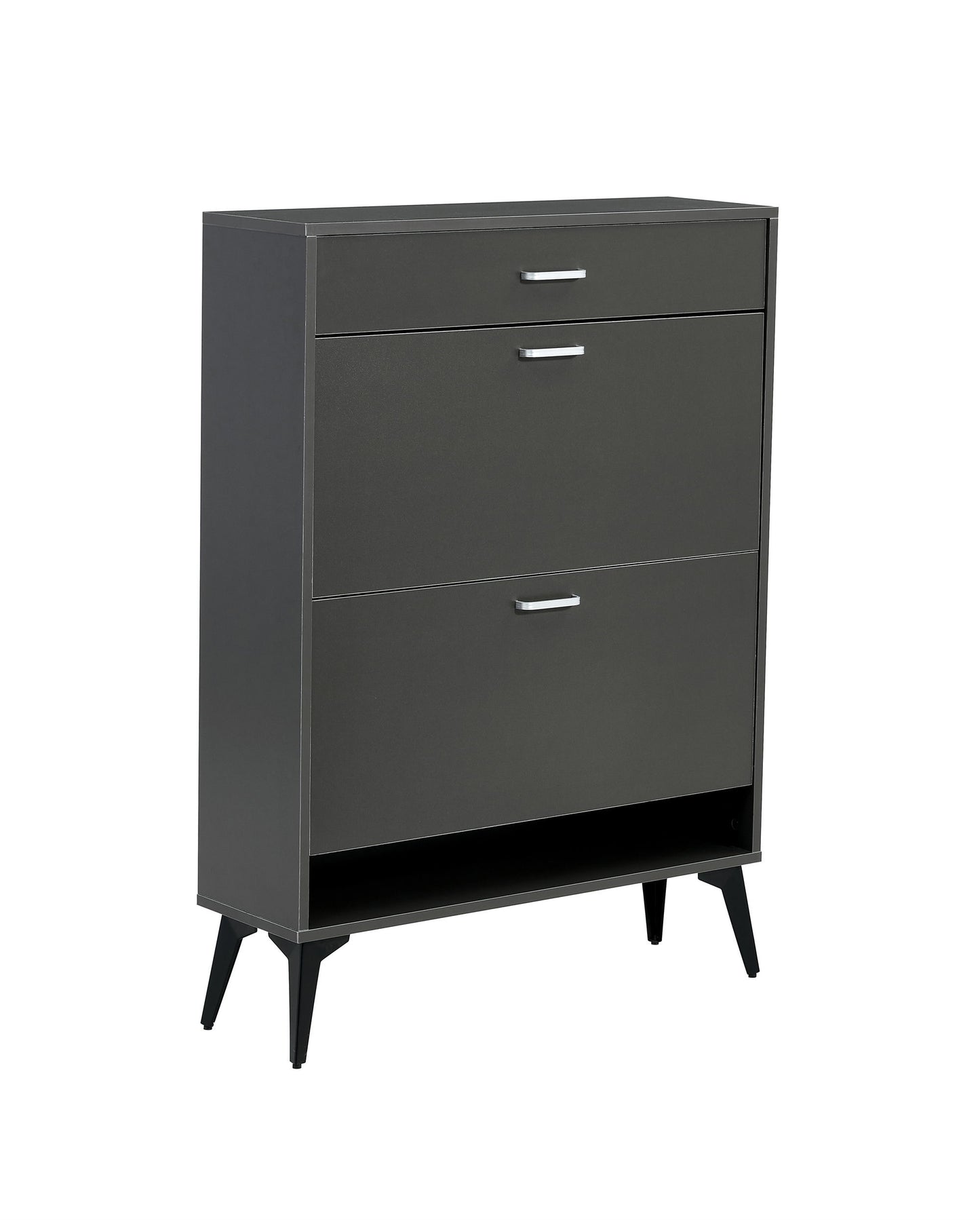 Shoe Cabinet, Shoe Storage Shelves - Gray