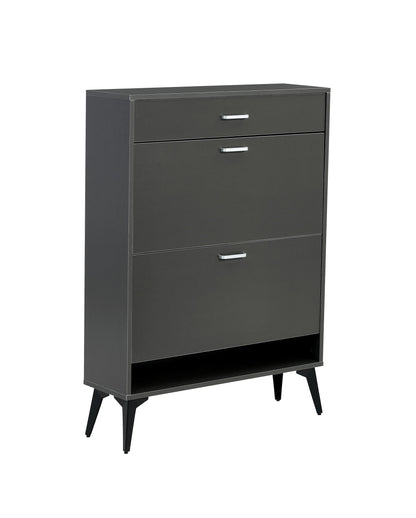 Shoe Cabinet, Shoe Storage Shelves - Gray