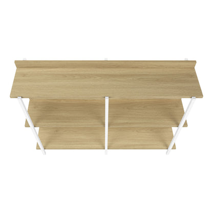 Accent Console Table For Entryway, Contemporary & Modern - Natural