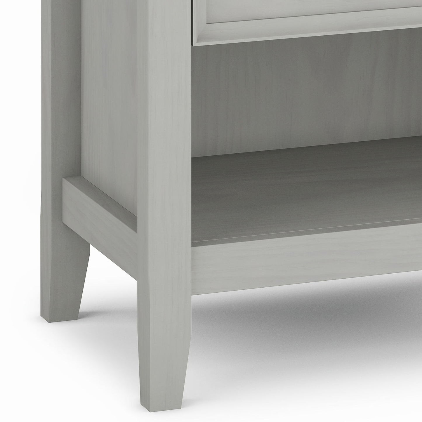 Amherst - Bedside Table - Fog Gray