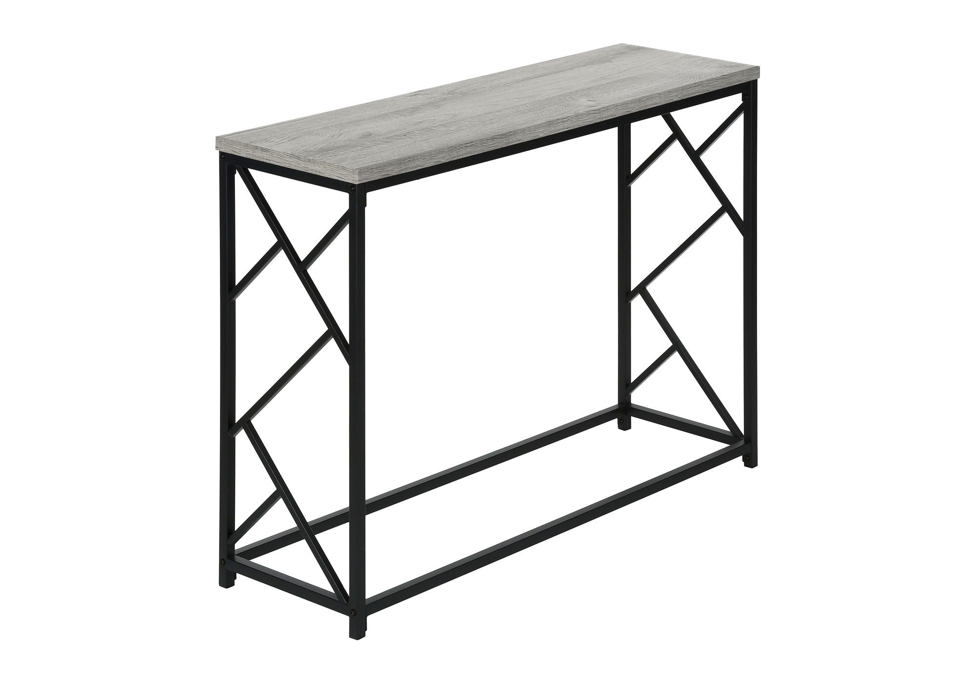 Accent Console Table For Entryway, Contemporary And Modern - Gray