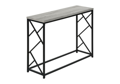 Accent Console Table For Entryway, Contemporary And Modern - Gray
