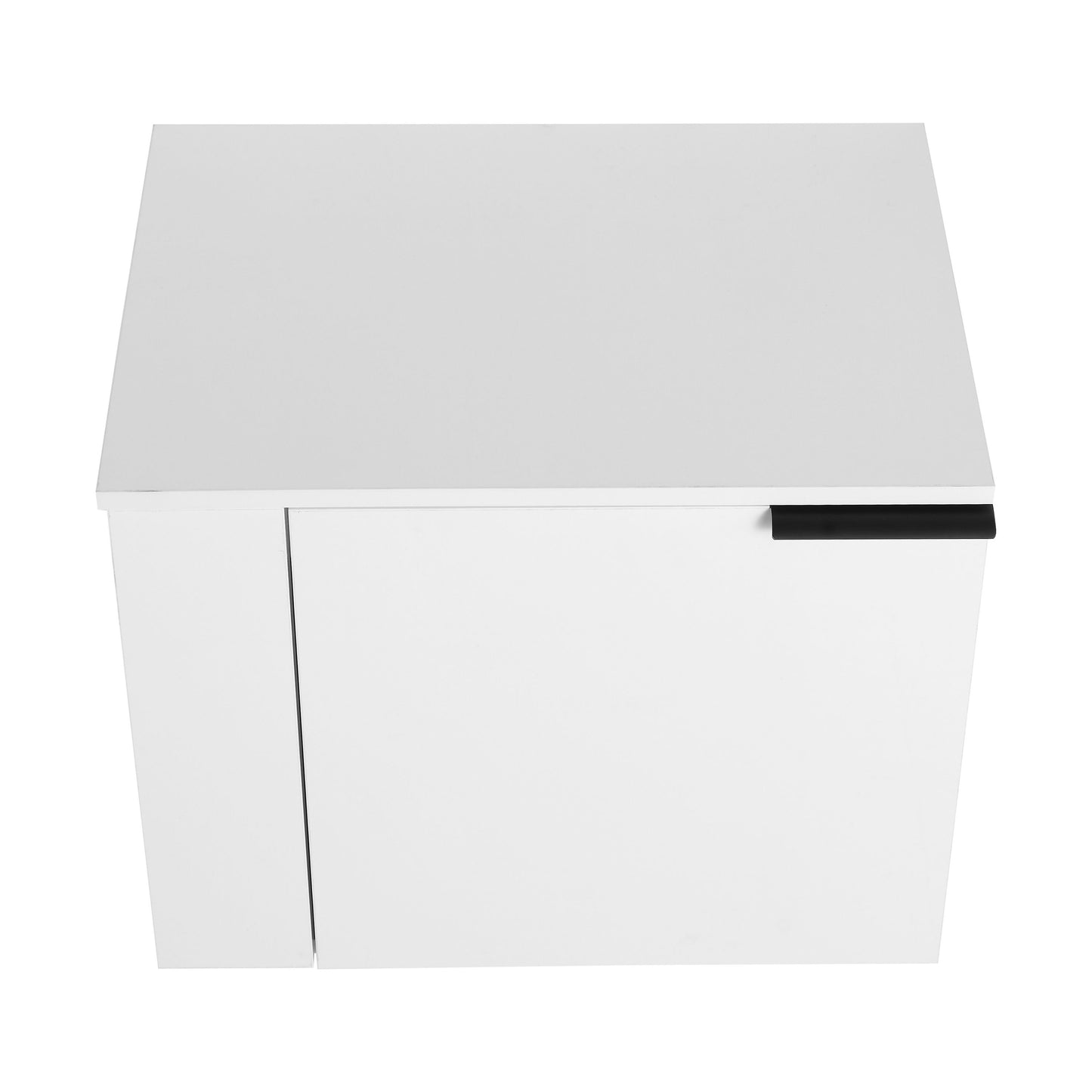 Modern 24" Bathroom Vanity, Suitable For Small Bathroom Spaces - White Oak