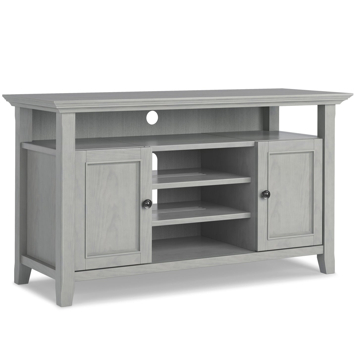 Amherst - TV Media Stand - Fog Gray
