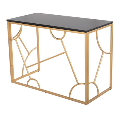 Constellation - Contemporary Desk - Gold / Black