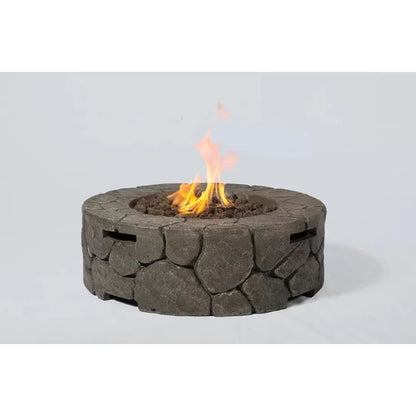 Reinforced - Outdoor Fire Pit - Charcoal Gray