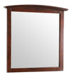 Elegant Wall Mirror - Cappuccino