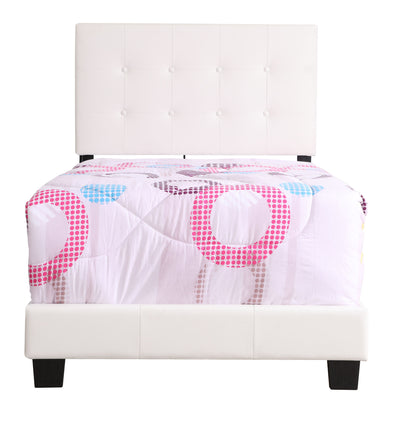 Caldwell - Twin Bed - White