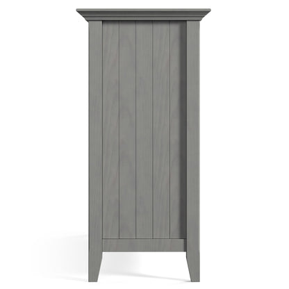 Bedford - Sideboard Buffet And Wine Rack - Fog Gray