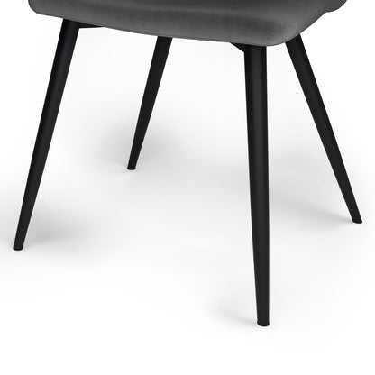 Baylor - Dining Chair (Set of 2) - Dark Gray