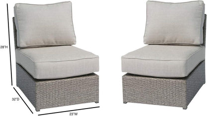 Patio Lounge Chairs - Gray Mix