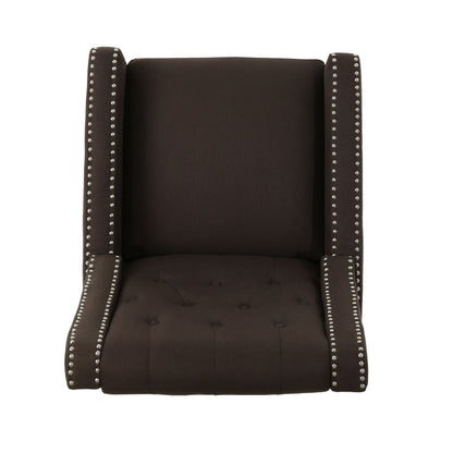 Classic Push Back Chair - Coffee