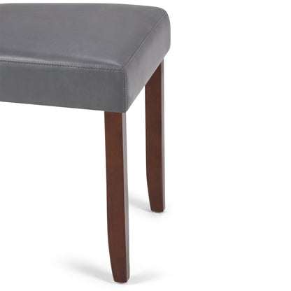 Acadian - Parson Dining Chair (Set of 2) - Stone Gray