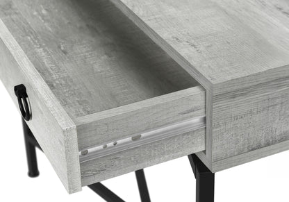 Accent Console Table For Entryway, Storage Drawer, Contemporary & Modern - Gray