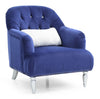 Elegant Traditional Armchair - Blue