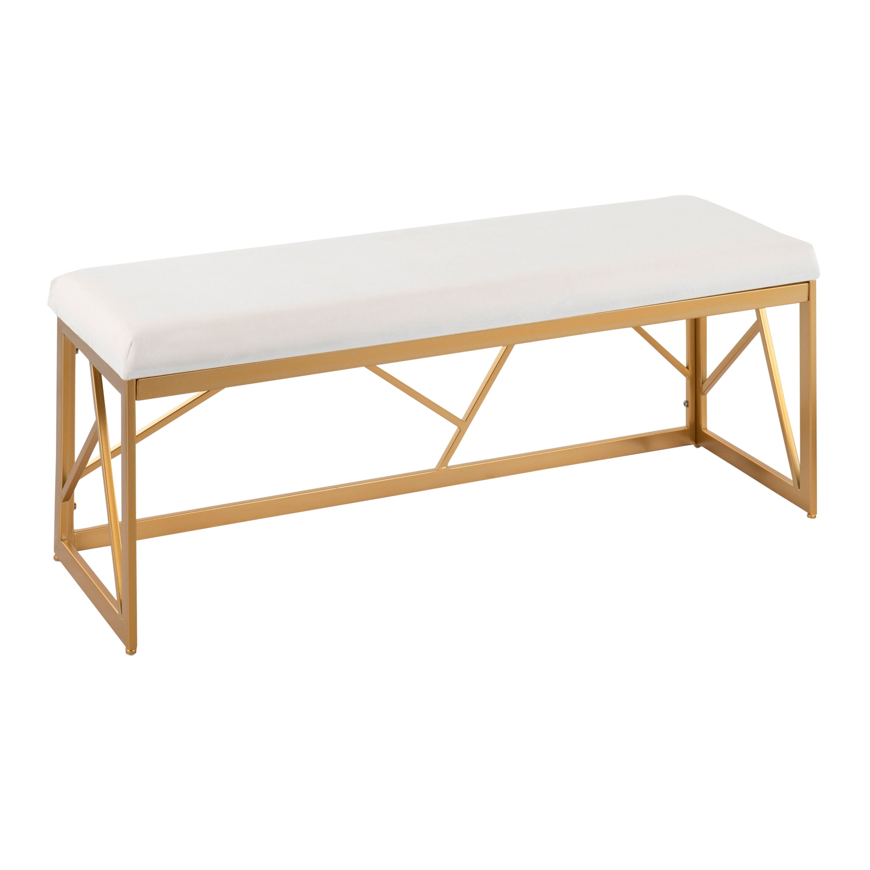 Folia - Glam Bench - Gold / White