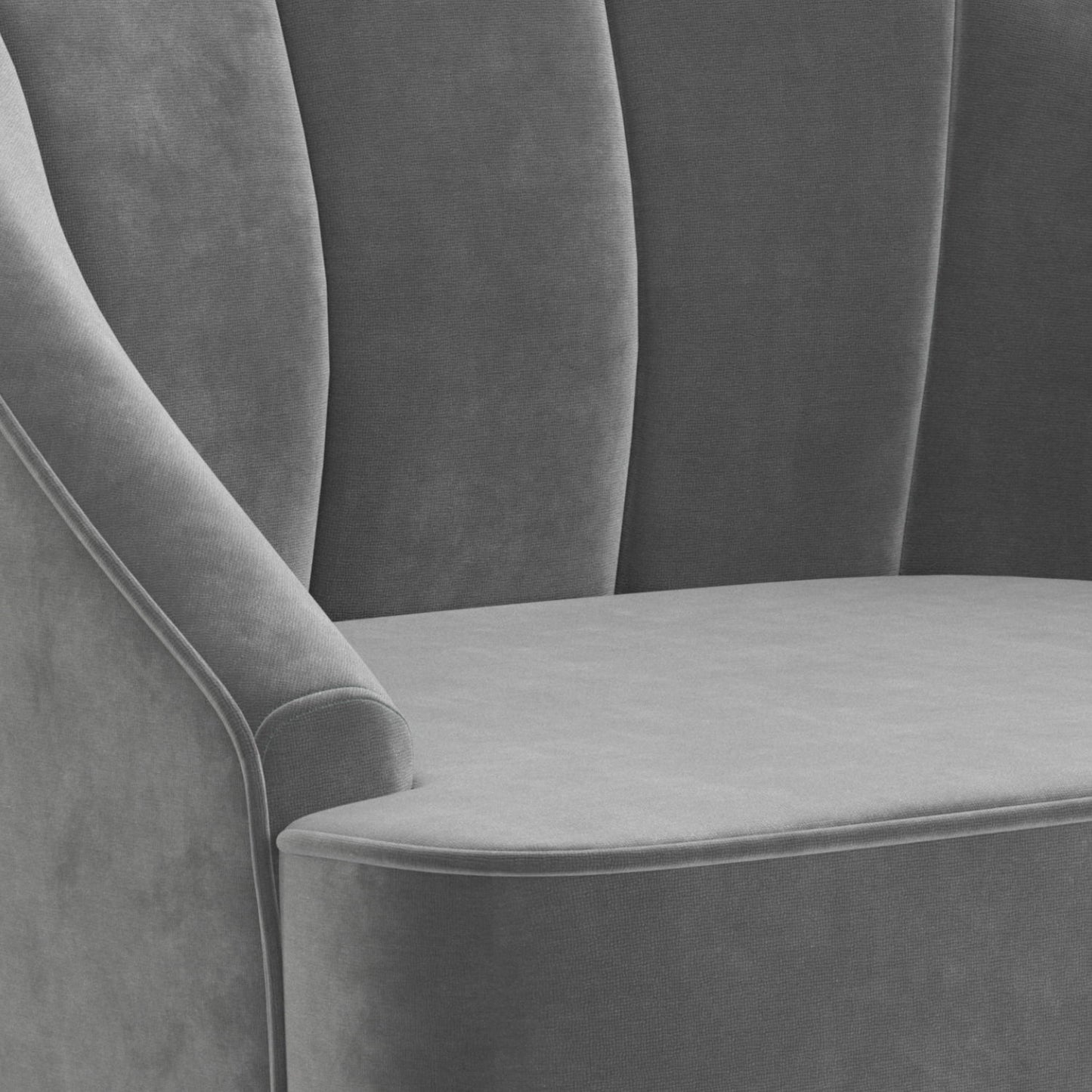 Harrah - Accent Chair - Smoky Gray