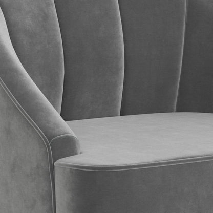 Harrah - Accent Chair - Smoky Gray