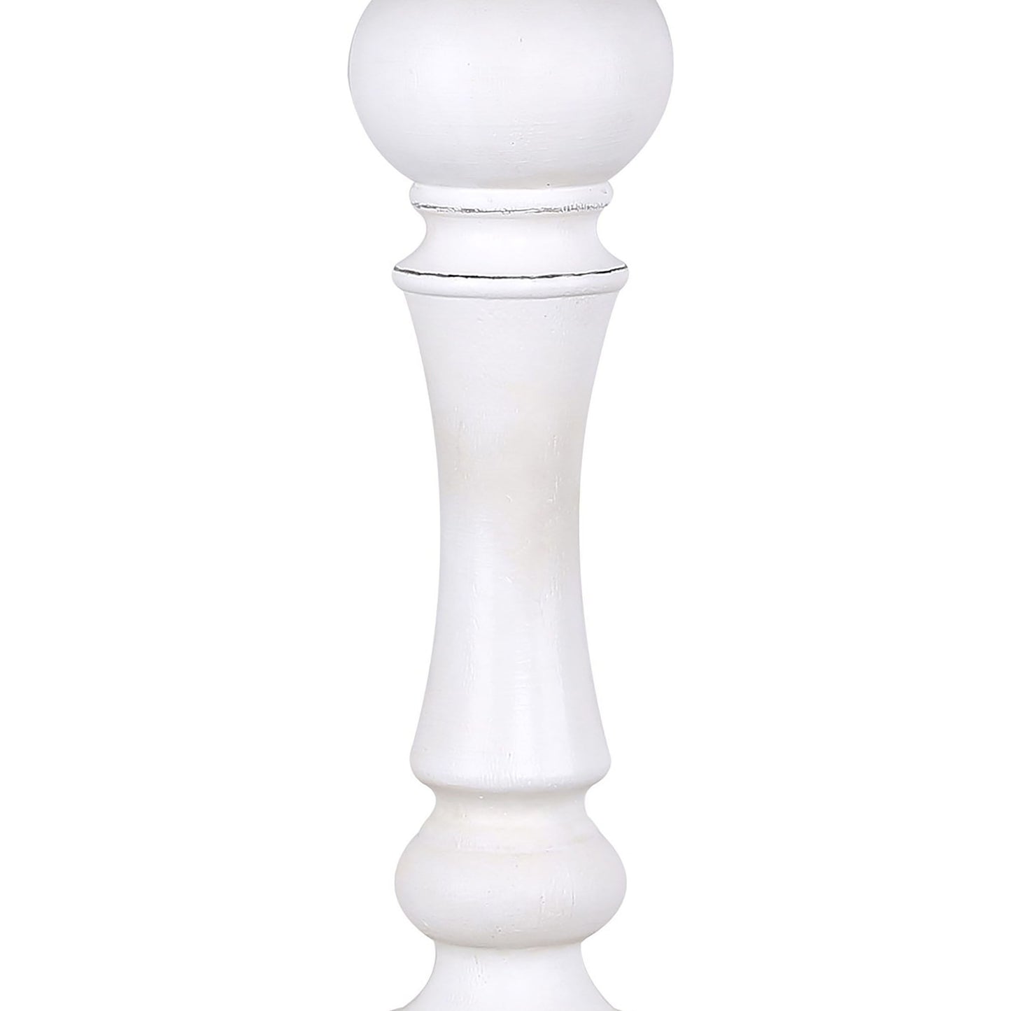 Winston - Farmhouse Poly Table Lamp (Set of 2) - Distressed Off White Poly / Light Gray