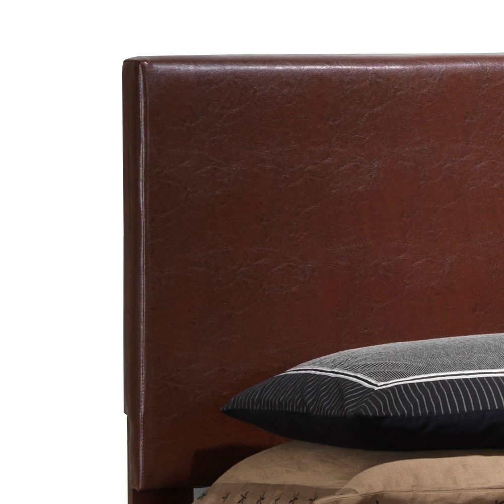 Aaron - Queen Bed - Light Brown