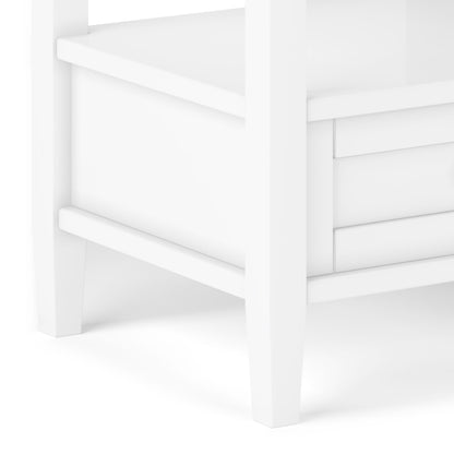 Warm Shaker - End Table - White