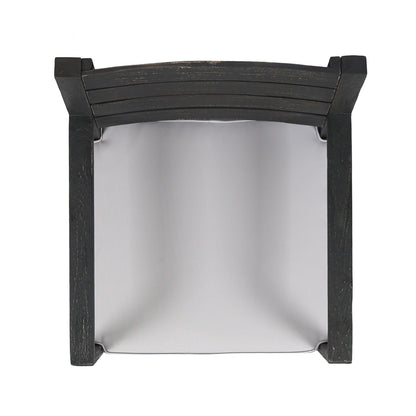 Outdoor Dining Chair (Set of 2) - Dark Gray / Light Gray - Dark Gray