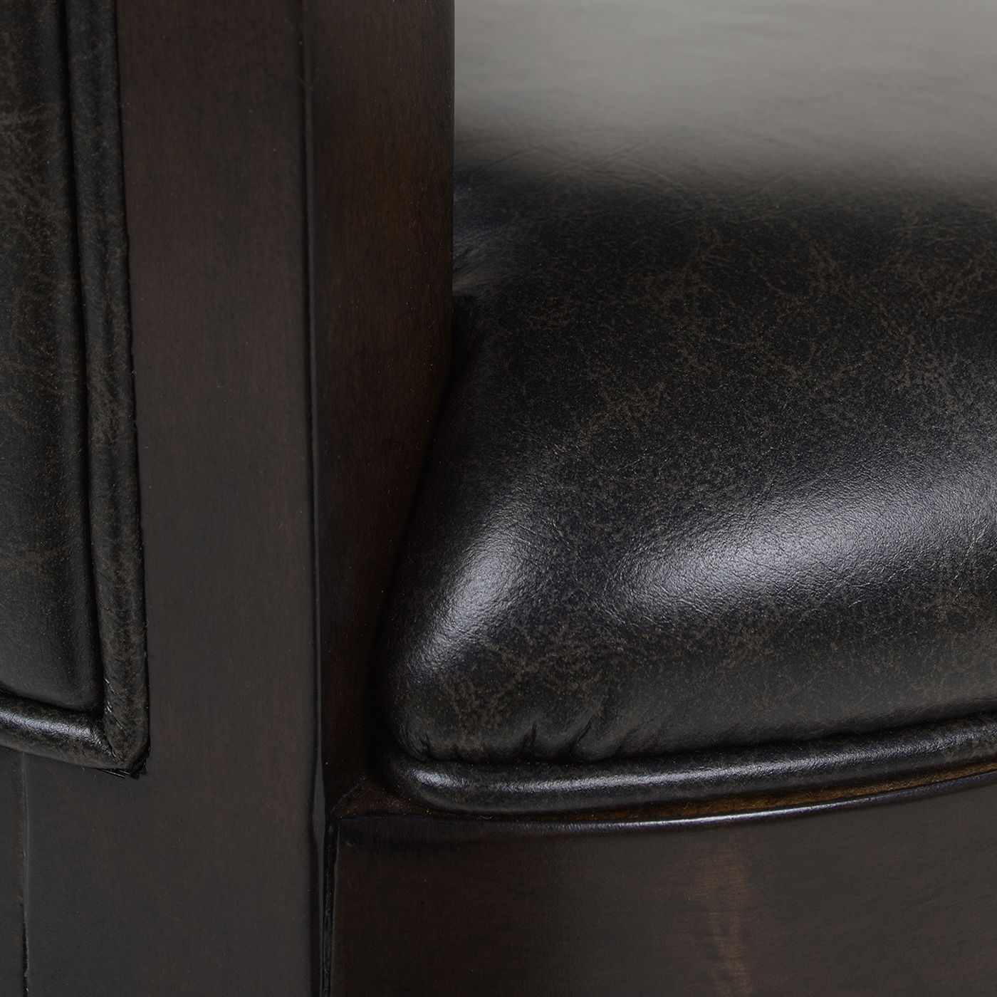 Williams - Swivel Counter Height Bar Stool - Vintage Black Brown