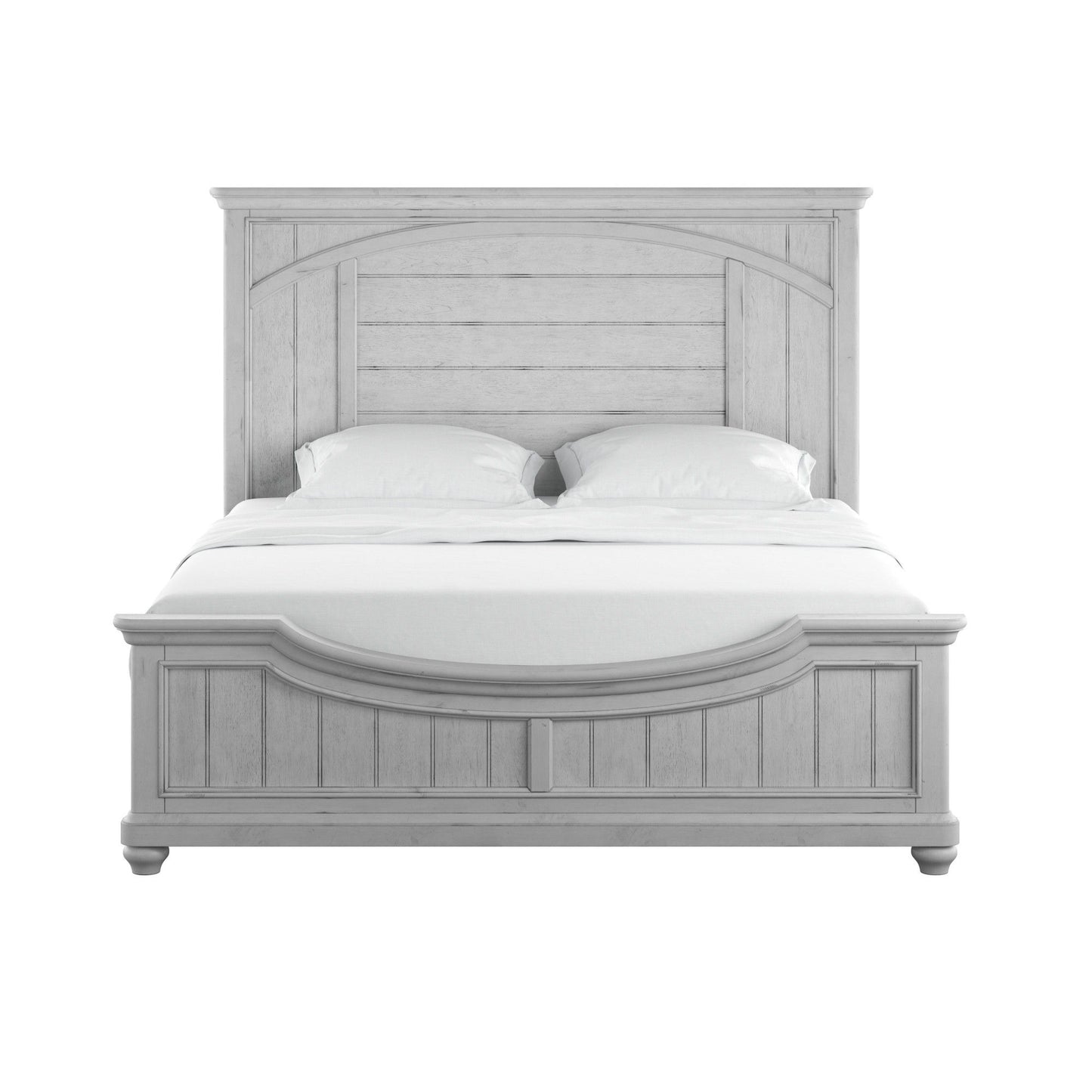 Mariano - King Panel Bed - Gray