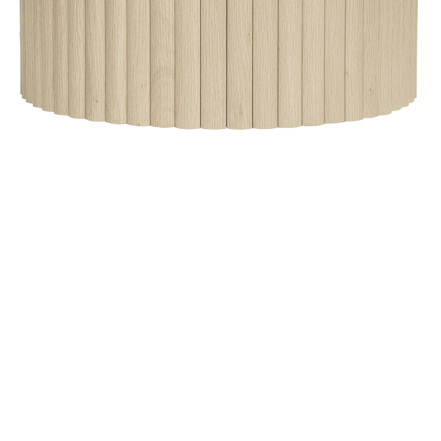 Coffee Table (Set of 2), Round Coffee Table, Modern Side Tables Accent End Table For Living Room, Apartment - Natural