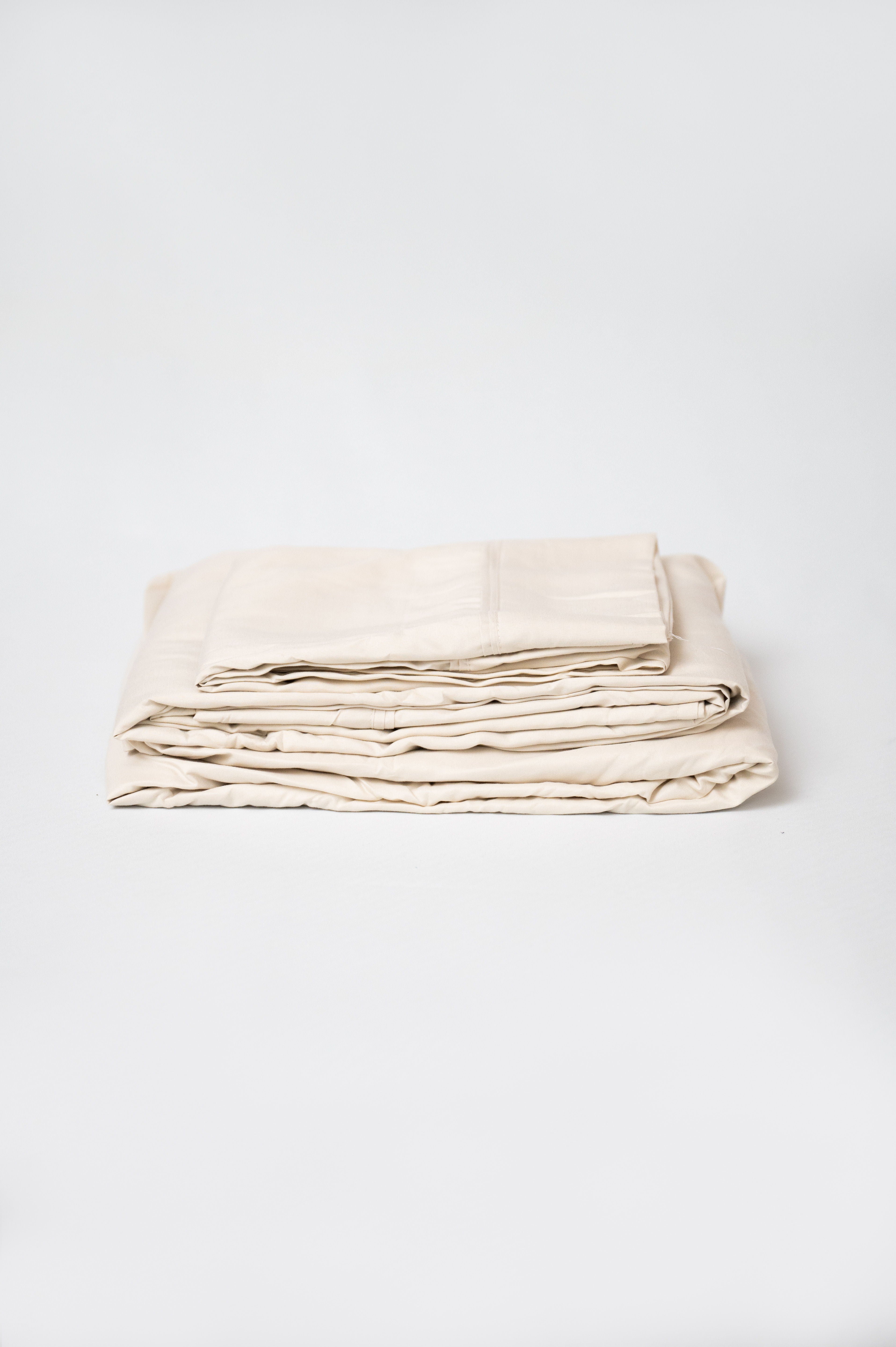 4 Piece Twin Microplush And Bamboo Hypoallergenic Sheet Set - Cream