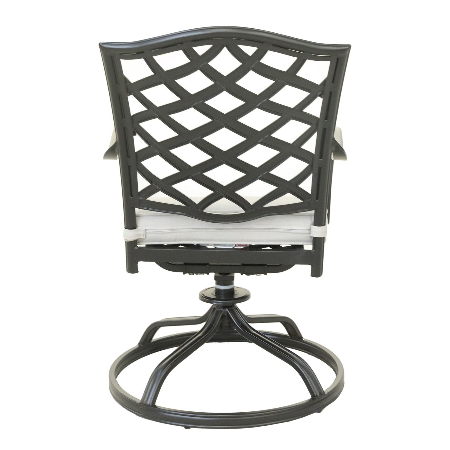 Dining Swivel Chair (Set of 2) - Cast Silver