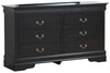 Traditional Dresser Elegant - Black