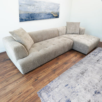 Kaynes - Right Sectional Sofa - Mocha