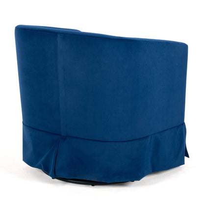 27.36" Wide Swivel Chair - Blue