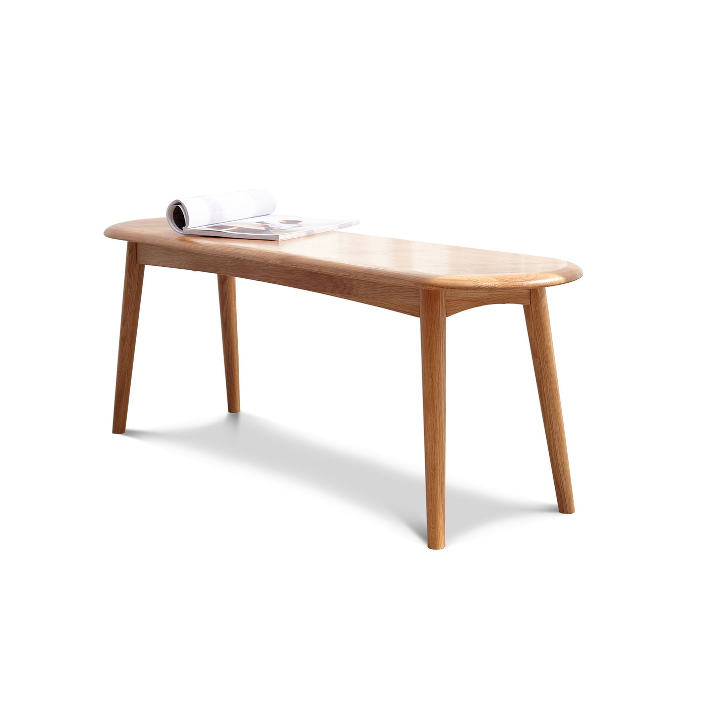 Dining Bench, Table Bench For Living Room - Natural Oak