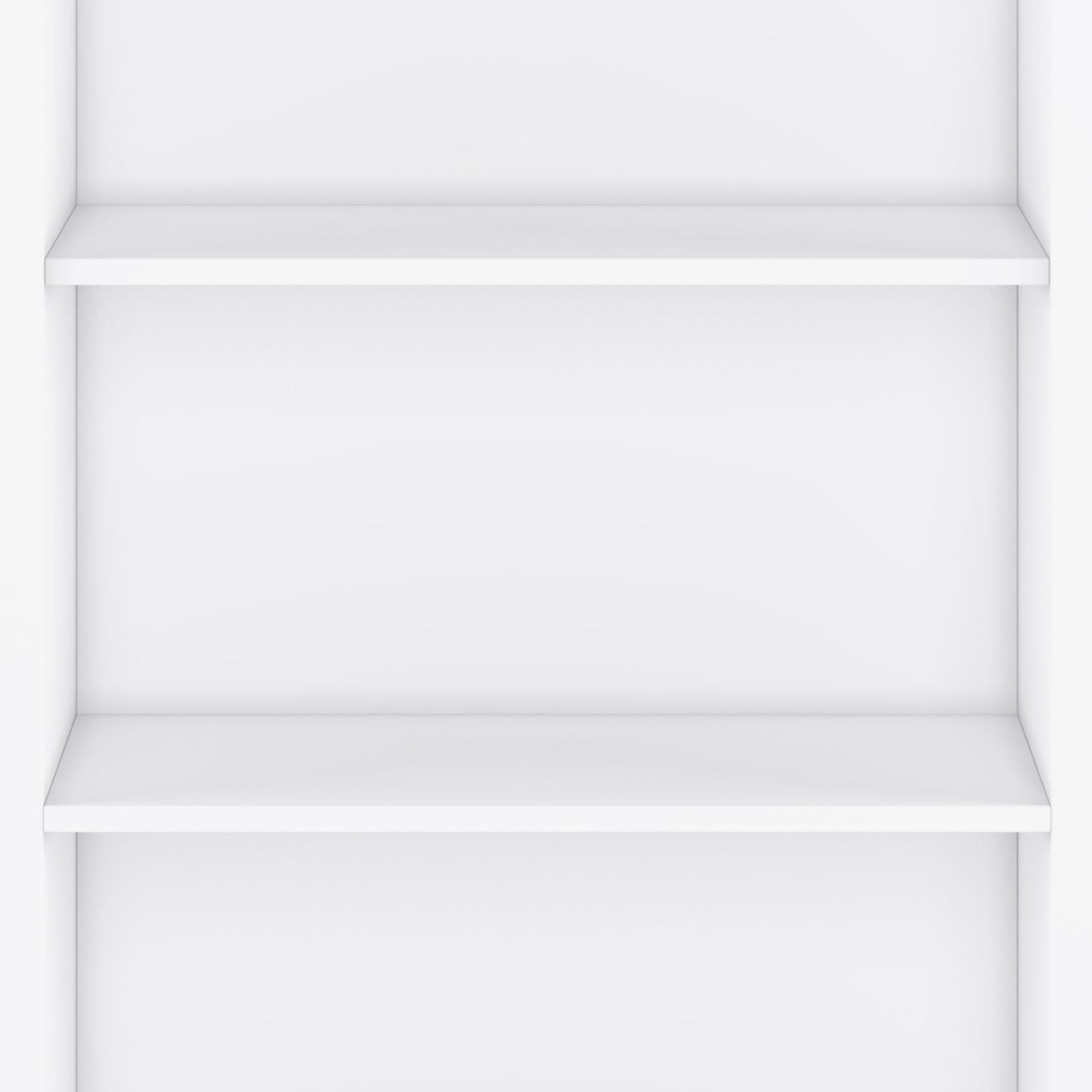 Amherst - 5 Shelf Bookcase - White