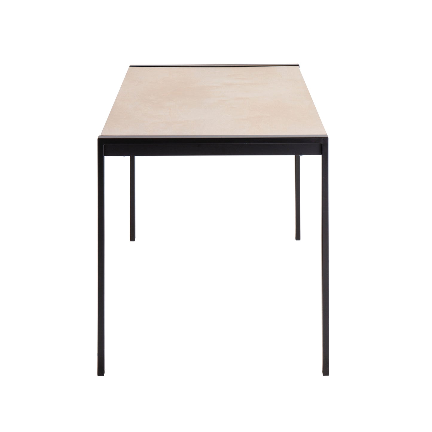 Fuji - Contemporary Dining Table - Black / Natural