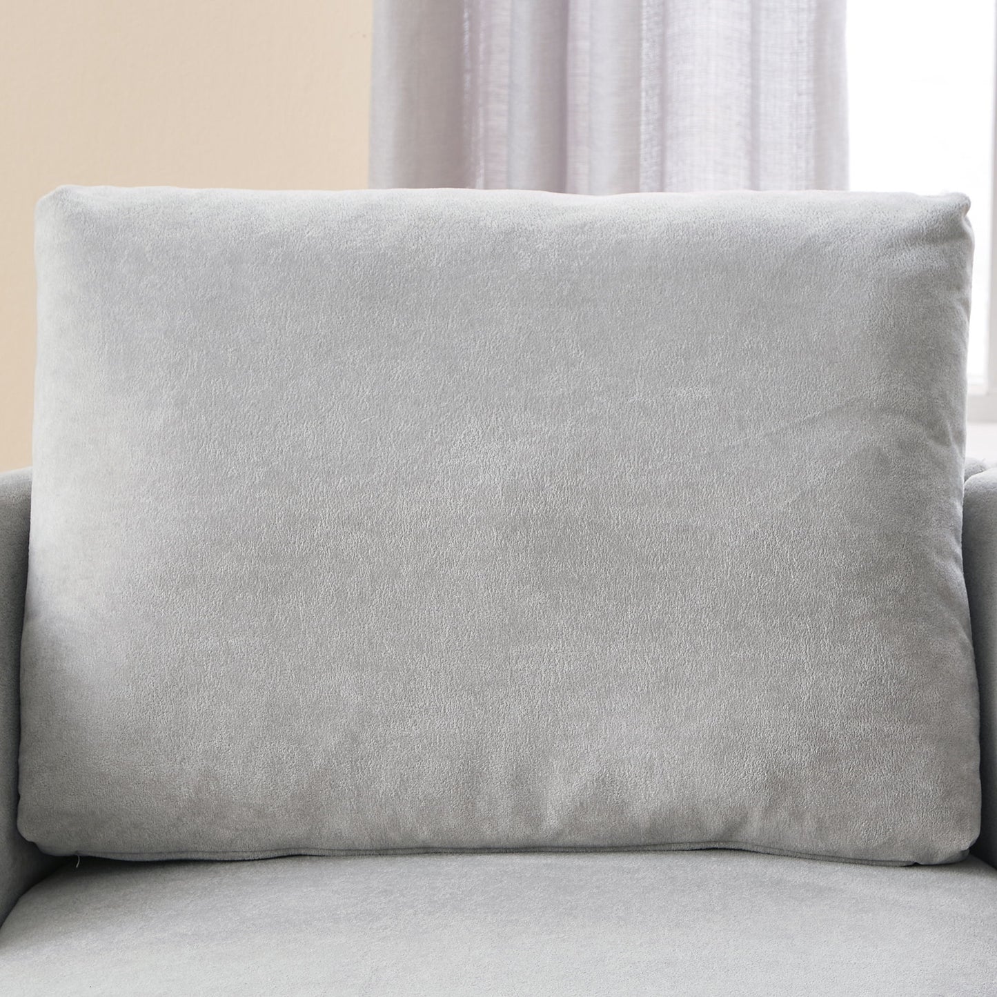 Modern 360ÔøΩÔøΩ Swivel Accent Barrel Armchair Chenille, Upholstered With Curved Design For Living Room, Bedroom, Office, And Hotel - Gray