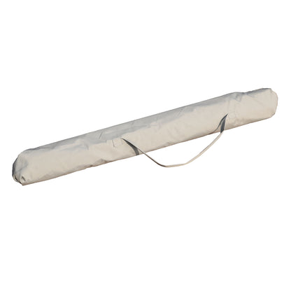 9' Pole Umbrella With Carry Bag - Gray