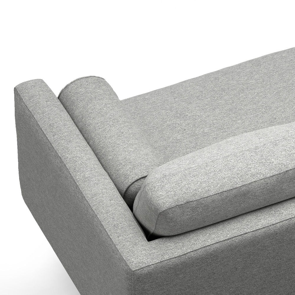 Morrison - Left Sectional Sofa - Mist Gray