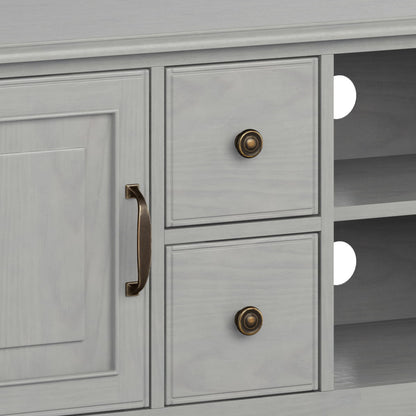 Connaught - Wide TV Stand - Fog Gray