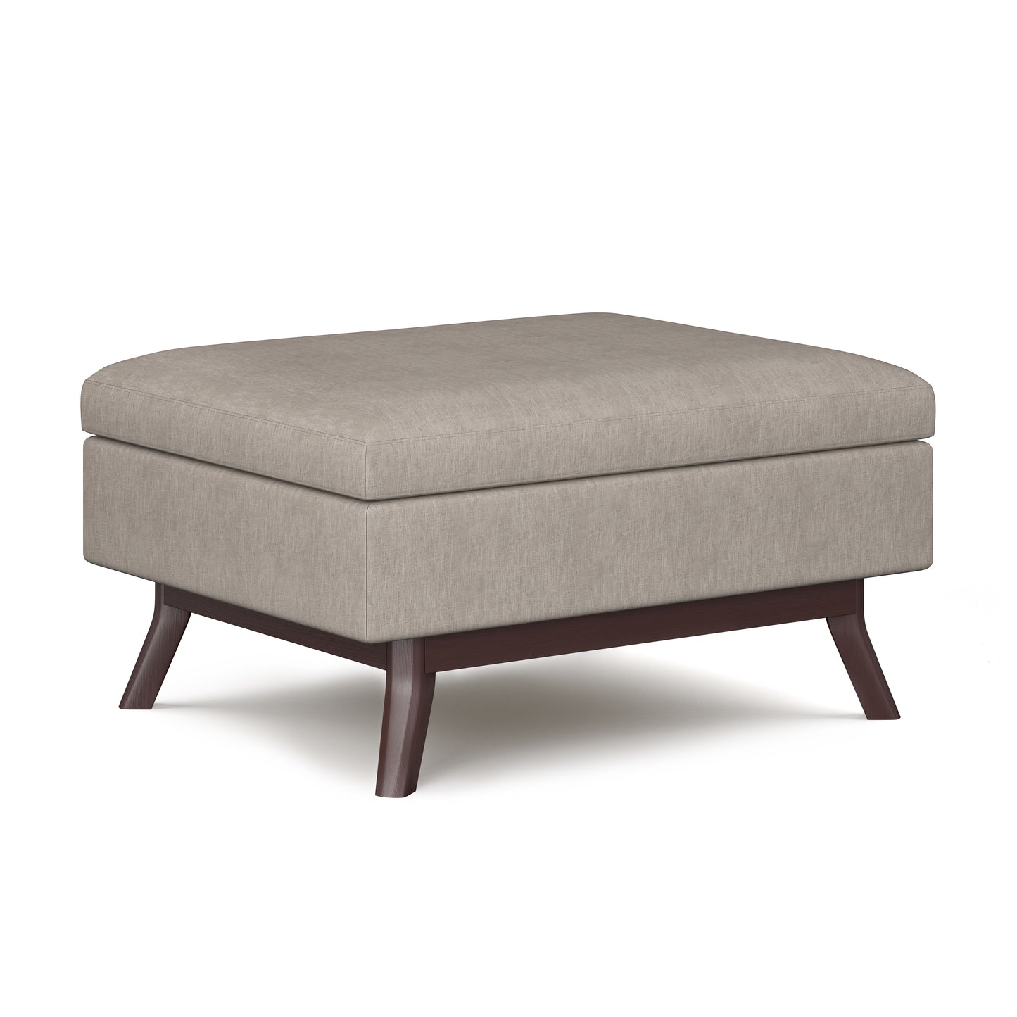 Owen - Coffee Table Storage Ottoman - Natural