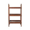 Premium Storage Organizer, 3-Tier Beech Shoe Rack For Entryway, Living Room - Walnut