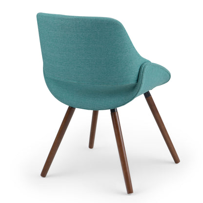 Malden - Bentwood Dining Chair - Turquoise Blue
