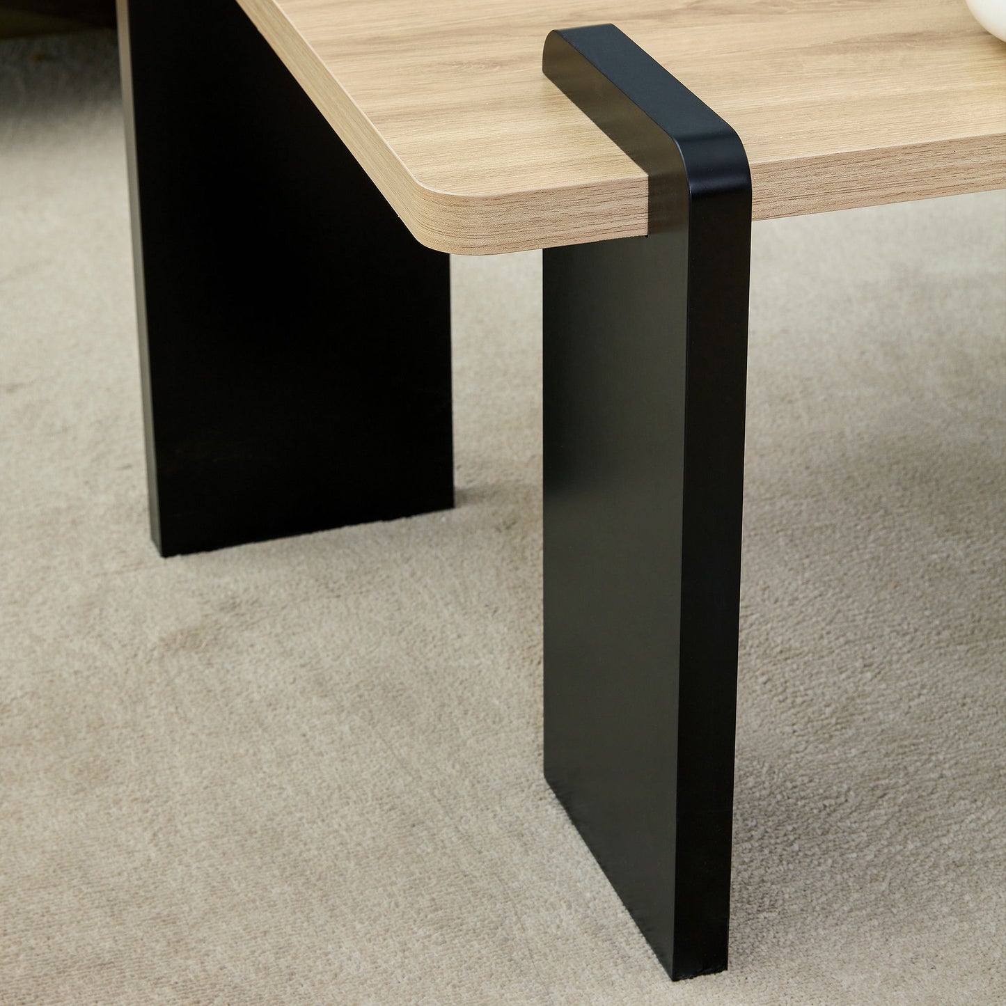 Coffee Table, Suitable For Modern Minimalist Living Rooms - Natural Wood