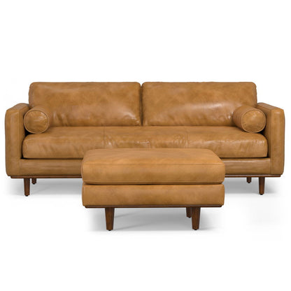 Morrison - Sofa And Ottoman Set - Sienna