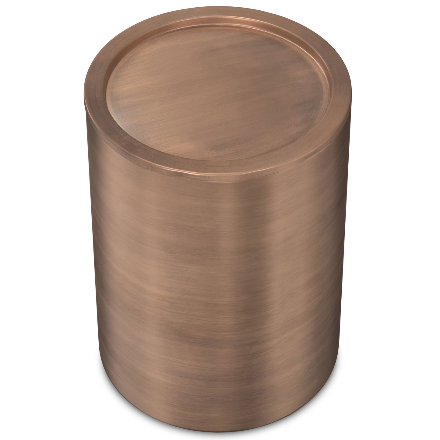 Corbin - Metal Side Table - Antique Copper
