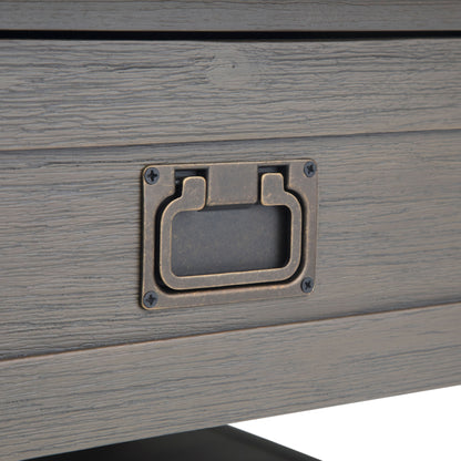 Monroe - Square Coffee Table - Farmhouse Gray