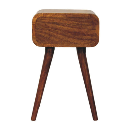 Avora - Mini Nightstand With 1 Drawer - Brown